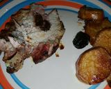 Foto del paso 23 de la receta: Tren de cerdo (carre con hueso) relleno bittersweet