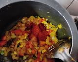A picture of step 3 of Mung dal khichadi.
