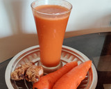 கேரட் இஞ்சி சாறு (Carrot inji saaru Recipe in Tamil) ரெசிபி ஸ்டேப் 4 புகைப்படம்