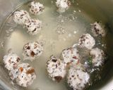 Hình bước làm 2 của món Canh Rau Muống Nấu Thịt Viên