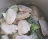 รูปขั้นตอนการทำที่ 3 ของ ไก่ต้มกะทิกับฟักใส่ส้มแขก