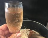 Foto del paso 1 de la receta: Risotto al champagne con flores de zapallo