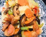 Foto langkah ke 3 dari resep Tumis Ayam dan Sayuran.