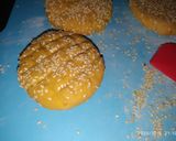 Hình bước làm 4 của món Ăn dặm cho bé: Bánh khoai lang nhân phô mai