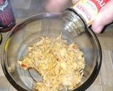 A picture of step 7 of Puff chicken bread.