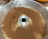 Foto langkah ke 5 dari resep Chiffon Cake Pandan with Chocolate.