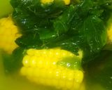 Foto langkah ke 2 dari resep Sayur bening katu + jagung manis.