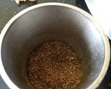 A picture of step 1 of Baigan aloo in pickle gravy.