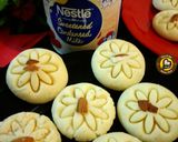 A picture of step 7 of Instant Kesar Peda.