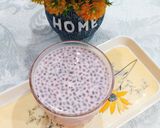 A picture of step 6 of RoohAfza with chia Seeds.