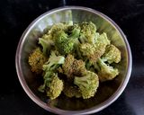 A picture of step 2 of Broccoli Manchurian 🥦.