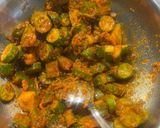 A picture of step 3 of Fresh Ivy Gourd Mango Pickle-Tindora Keri nu Athanu(Gujarati style)😋.