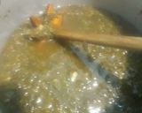 A picture of step 5 of Makki di roti and mixed saag.