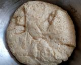 Foto langkah ke 2 dari resep Gandum Sourdough Naan Bread.