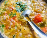 A picture of step 3 of Sambhar.