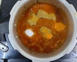 A picture of step 4 of Rajma Chawal.