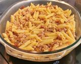 A picture of step 6 of Macaroni with Ground Meat and Béchamel, Baked in the Oven.
