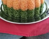 Foto del paso 4 de la receta: Arroz Navideño bicolor