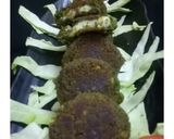 A picture of step 9 of Palak Chole Tikki.