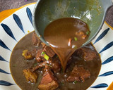 Foto langkah ke 10 dari resep 17. Rawon Daging Khas Surabaya - Rempah Indonesia TOP banget!.