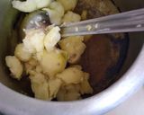 साग कचौड़ी रेसिपी चरण 2 फोटो