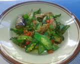 Foto langkah ke 5 dari resep Tumis TBK /terong. bendi. kecipir.