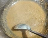 A picture of step 5 of Singhara Sesame Halwa.