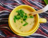 Lentil_soup  With#Chiken_grill_bite_in_Puff #spoon. recipe step 12 photo