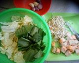 Foto langkah ke 2 dari resep Tumis duo sawi plus oncom.