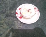 A picture of step 5 of Chawal ki kheer (rice pysam).