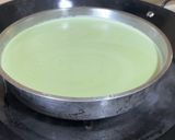 Gambar langkah 3 resipi Tepung Talam Pandan.