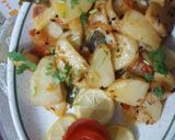 A picture of step 3 of Potatoes fry.