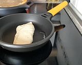 Foto del paso 10 de la receta Pan Árabe con relleno de espinacas y queso