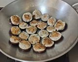 A picture of step 1 of Stuffed Eggplant.