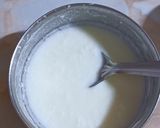 A picture of step 3 of Drumstick Kadhi.