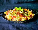 A picture of step 6 of Zafrani Veg Handi Dum Biryani.