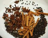 A picture of step 1 of Garam masala (with aniseed).