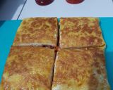 Foto langkah ke 4 dari resep Sandwich Telur Dadar.