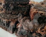Foto langkah ke 9 dari resep Chewy Brownies (no mixer, loyang 22x22).