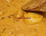 A picture of step 6 of Kashmiri Dum Aloo.
