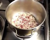 A picture of step 2 of Red Lentil Soup.