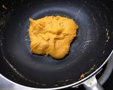 A picture of step 5 of Mango Kesar peda.