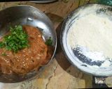 A picture of step 2 of Galawat ke kabab.
