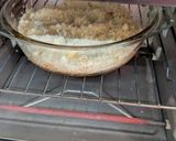 A picture of step 6 of Pear and peach crisp.