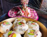 A picture of step 5 of Janmashtami Bhog- Milk Peda.