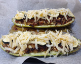 Foto del paso 4 de la receta: Calabacín del huerto relleno de carne