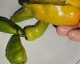 A picture of step 1 of Fried masala pakorey.