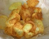 Hình bước làm 3 của món Snack khoai tây