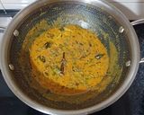 A picture of step 8 of Dahi TikhariSpicy Yogurt Curry.