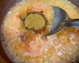 A picture of step 2 of Dal makhni.